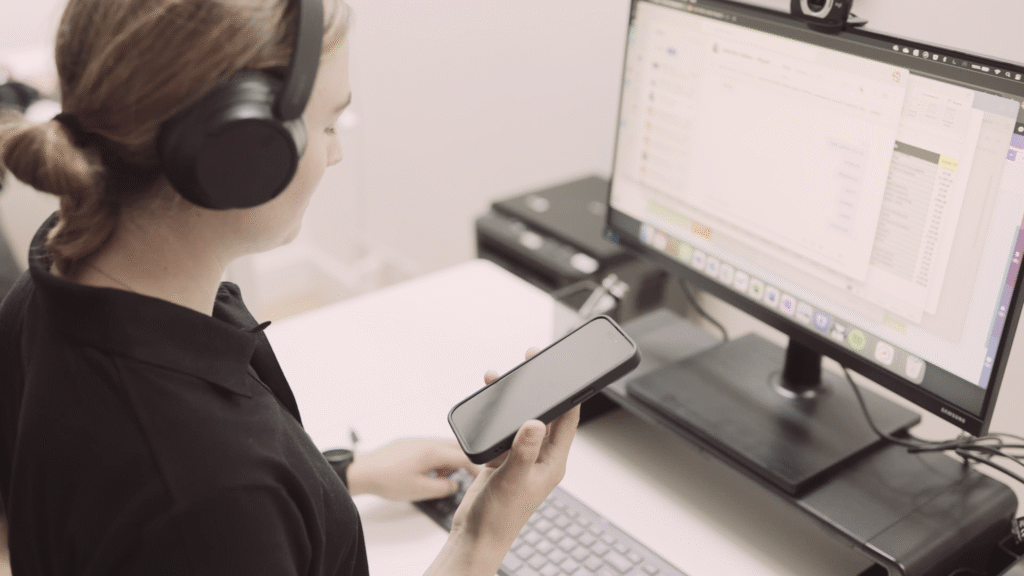 ergonomic workstation example